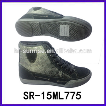 Moda meninos elegante casuals sapatos homem vestido sapato alto pescoço casual sapatos